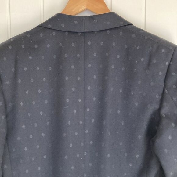 Cricketeer Tailored Womens Blazer Womens Size 14 Black One Button Classic - Picture 11 of 11